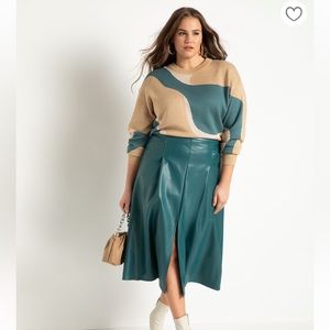 NWT ELOQUII Intarsia Sweater 14/16